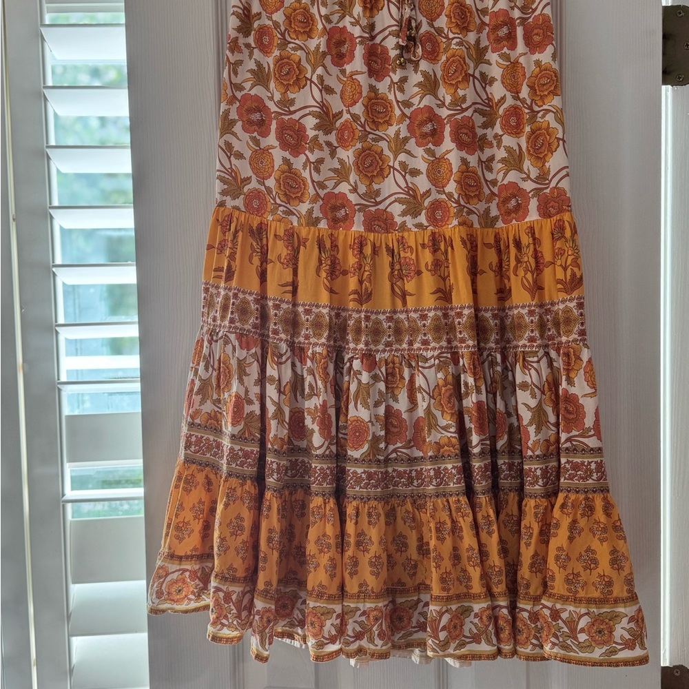 Arnhem Floral Orange Skirt